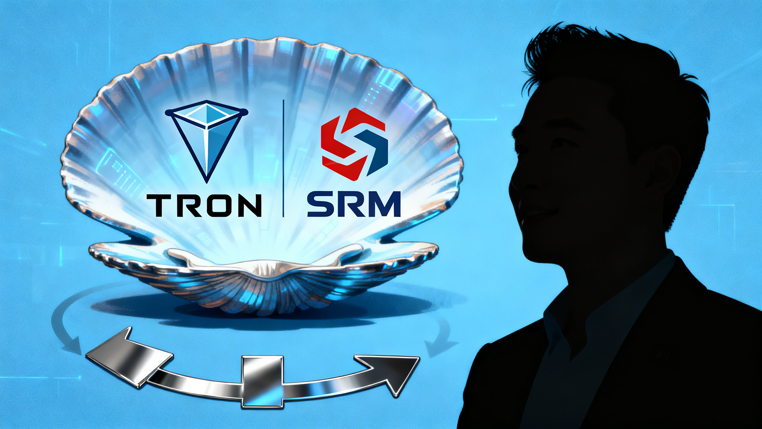 TRON SRM 殼公司 Justin Sun 反向併購
