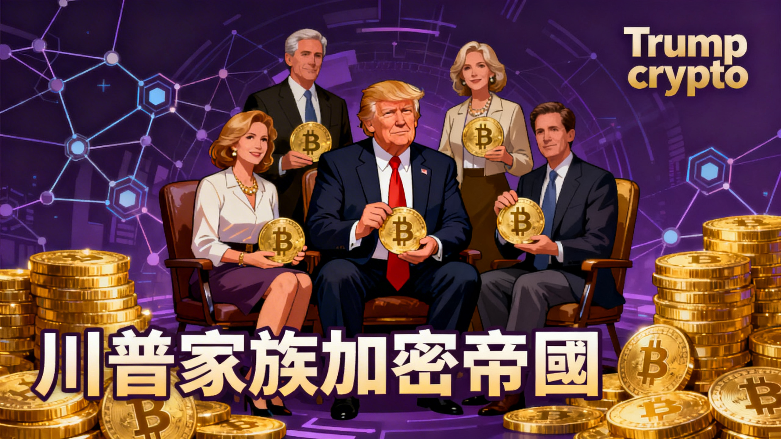 川普加密貨幣 Trump crypto 川普家族加密帝國