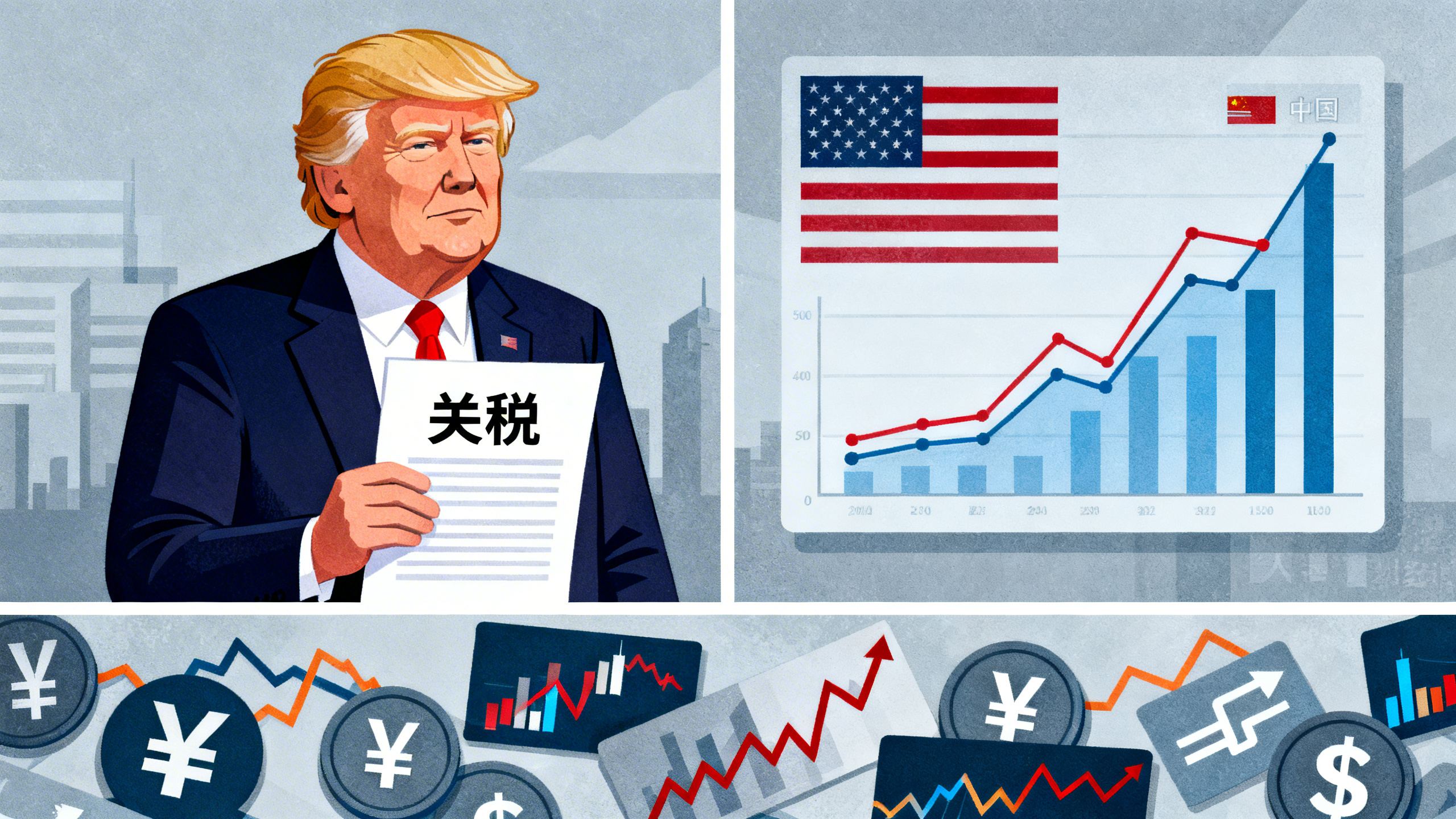 中美貿易戰 川普中國關稅 貿易戰投資